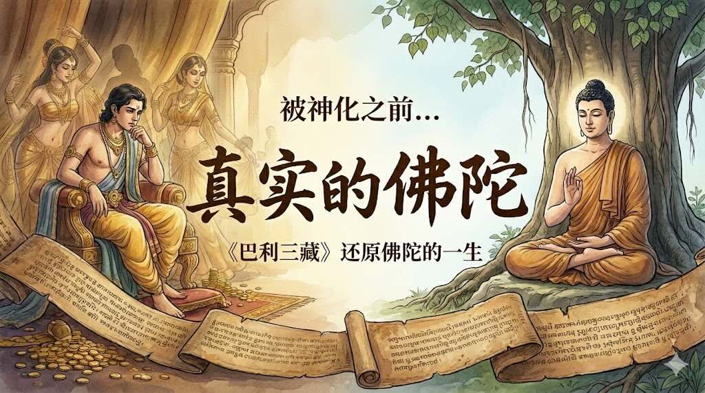 被神化前的佛陀：如果不修行，他也只是被欲望困住的凡夫