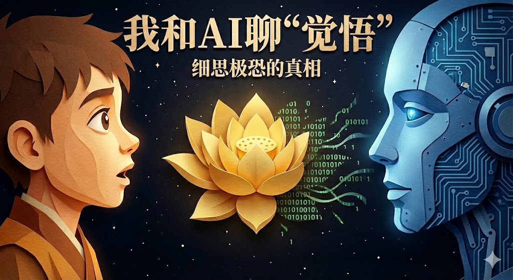 我和AI聊了聊“觉悟”，它的回答让我背脊发凉：那个“观察者”竟然是个贼？