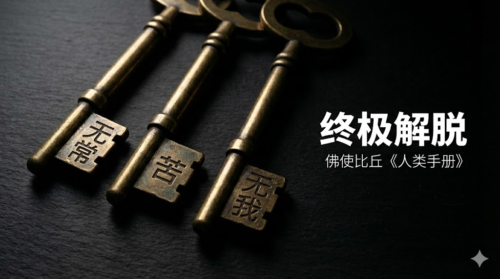 佛使比丘《人类手册》：理解五蕴与无我，获得终极解脱的三把钥匙