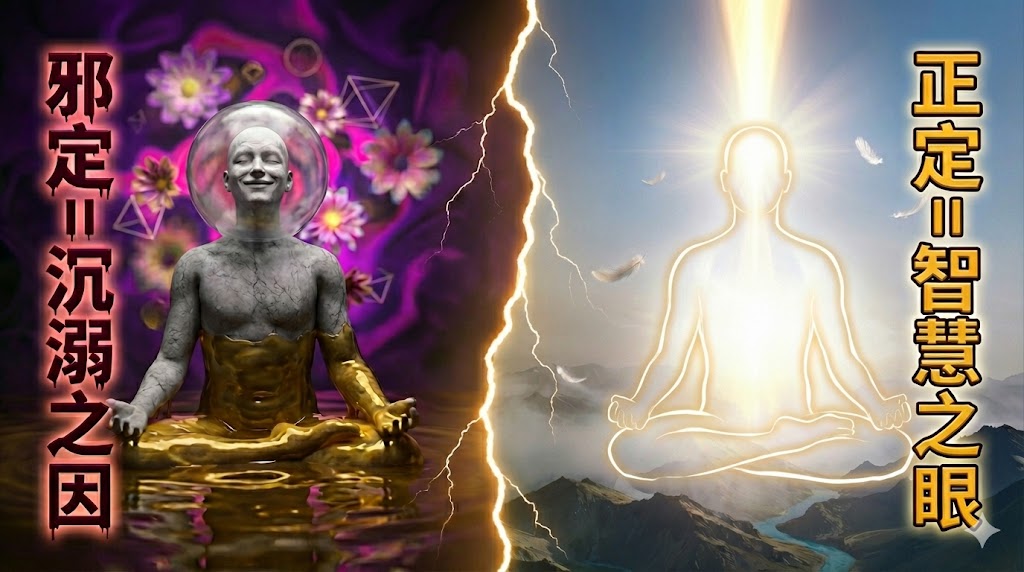 佛教正定：别陷在“邪定”的舒服里！禅定不是终点，而应是智慧的起点