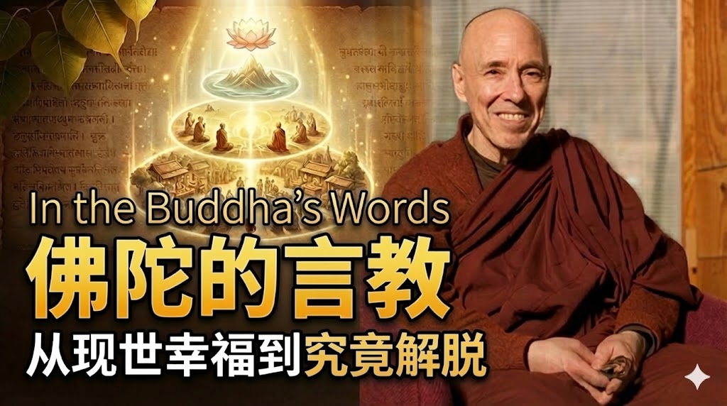 佛陀的言教 In the Buddha’s Words：三步走完修行路（菩提比丘 Bhikkhu Bodhi 著）