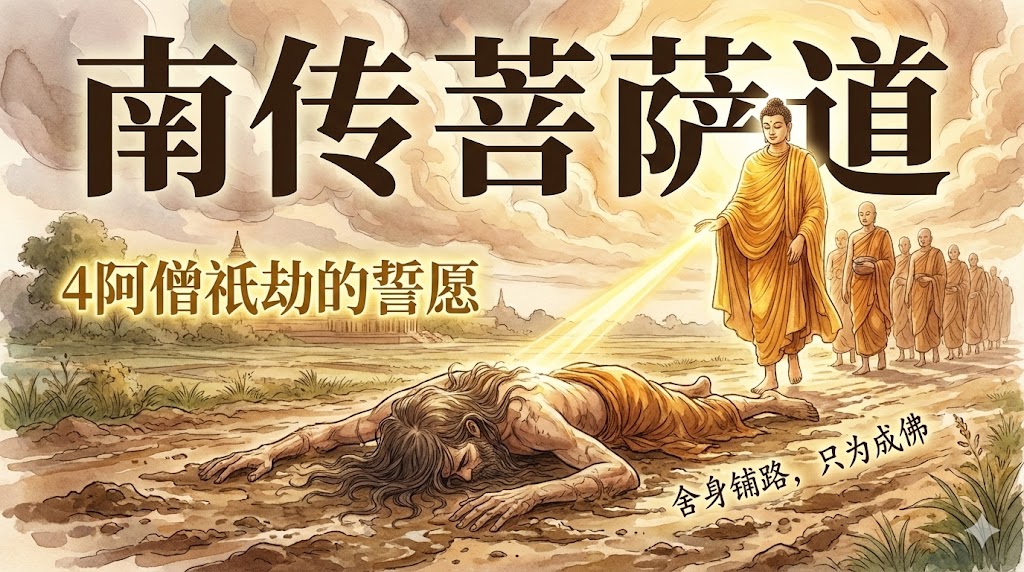 南传菩萨道：放弃立地成佛，只为救度众生的妙智隐士