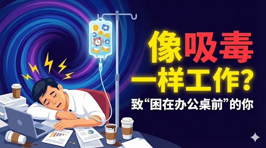努力 vs 成瘾：读懂《困在办公桌前》，测测你的“忙碌”是否已经病态化？