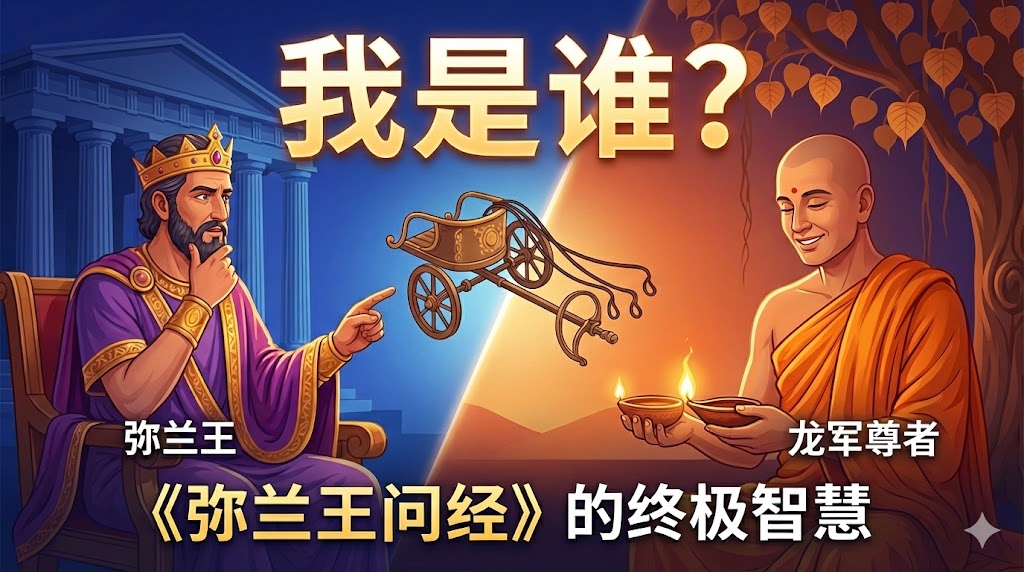 如果没有“灵魂”，是谁在轮回？《弥兰王问经》用一盏灯解开千古谜题