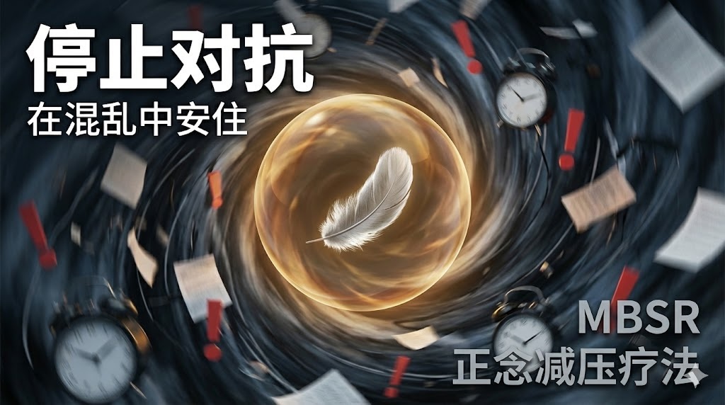 当生活一团糟时，该怎么办？《多舛的生命》：卡巴金的正念减压圣经（MBSR）