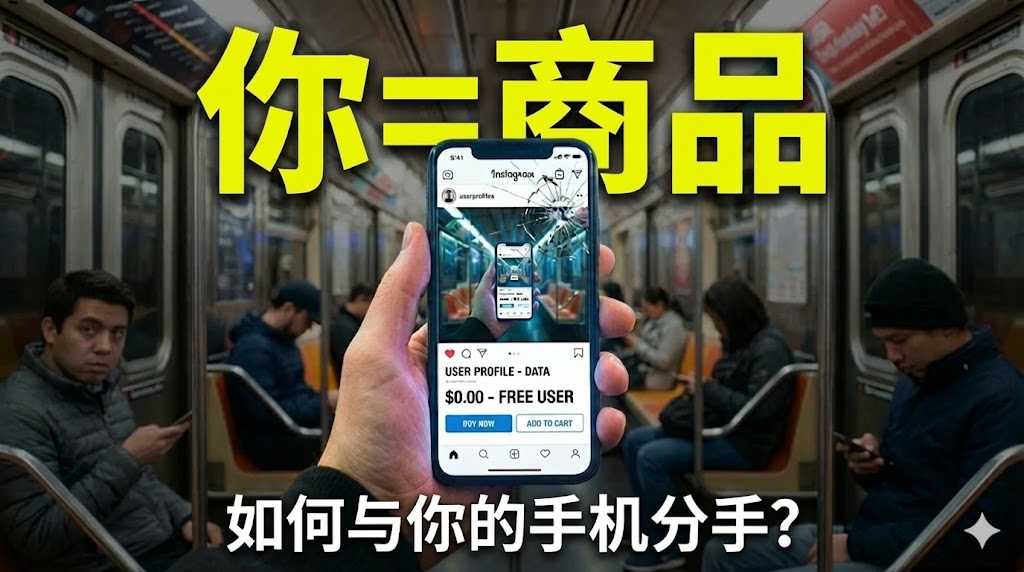 手机成瘾的残酷真相：你以为你是用户？其实你是被贩卖的商品！