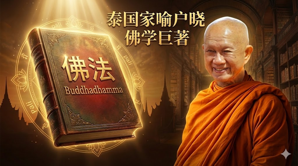 巴育陀尊者 P. A. Payutto《佛法》Buddhadhamma：一本在泰国家喻户晓的佛法巨著