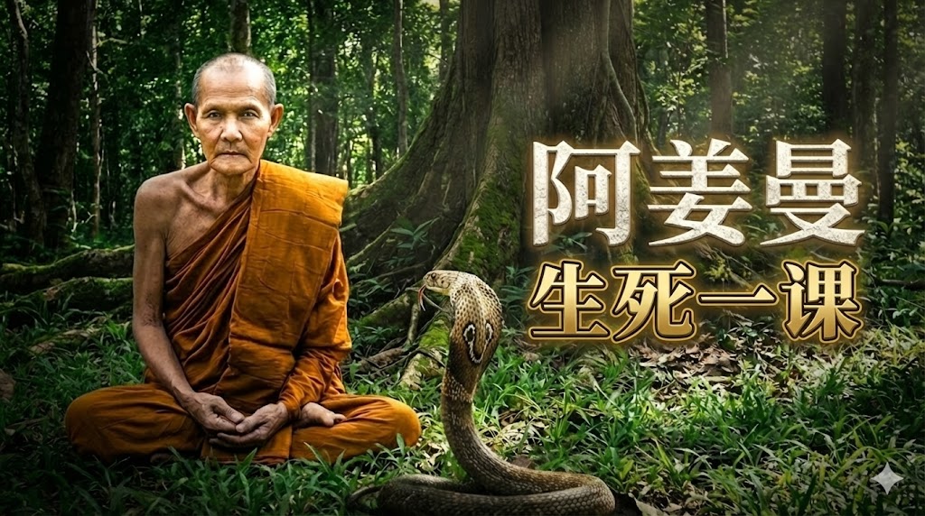 帕蒂帕达：森林派祖师阿姜曼的“生死一课”，彻底改变你对恐惧的看法！
