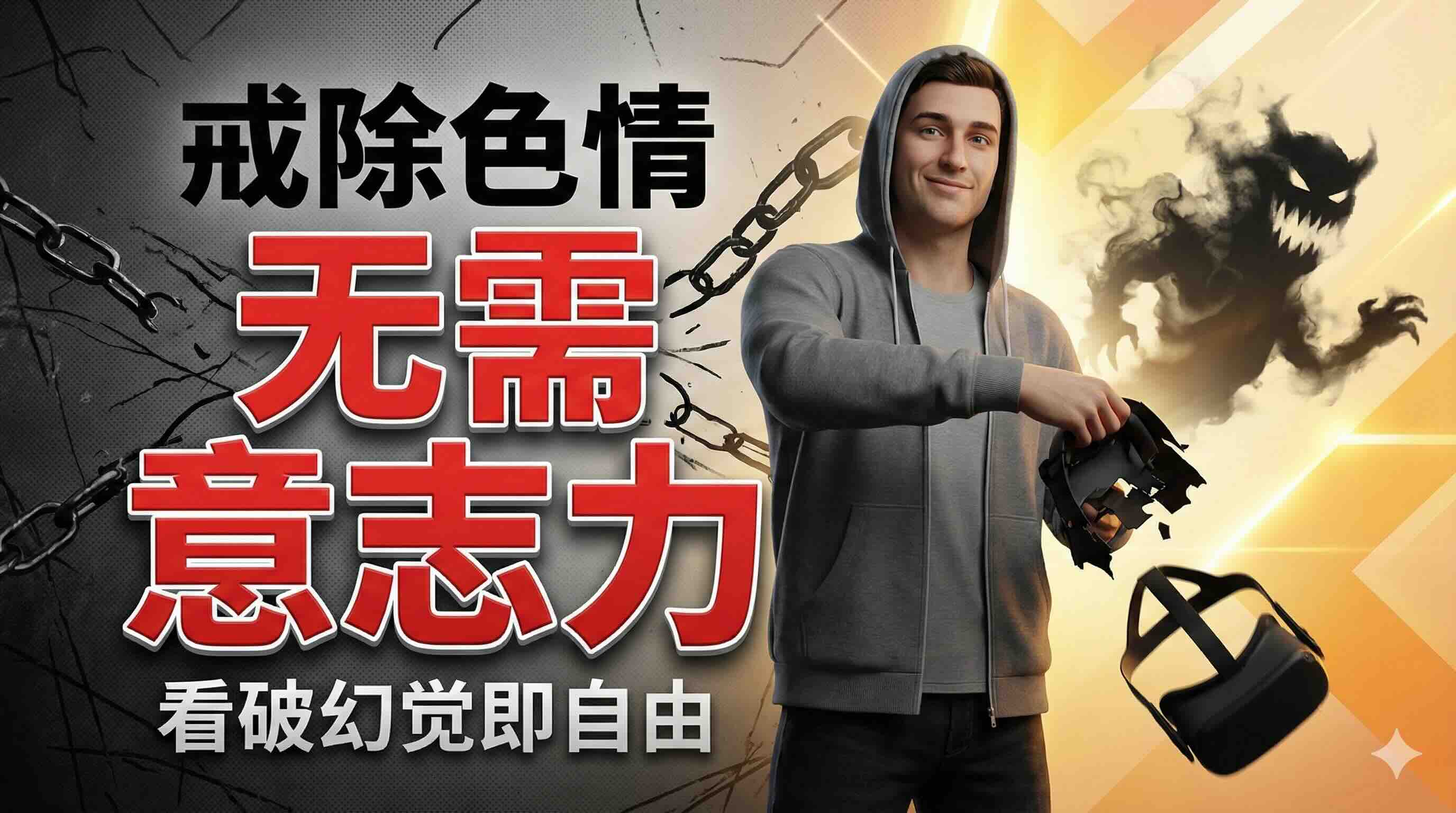 戒色屡戒屡败？不是你意志力不行，而是你陷入了这个思维陷阱！