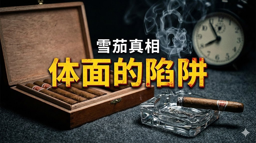 全网唯一：为什么说雪茄是“体面的陷阱”？这5分钟内容，全网找不到第二份