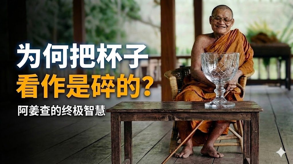 阿姜查的比喻集：为何要把杯子看作是“碎”的？看懂了你就再不痛苦