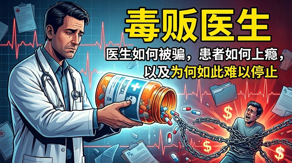 医生被骗 & 患者上瘾：揭秘医生沦为“持牌毒贩”的惊人真相
