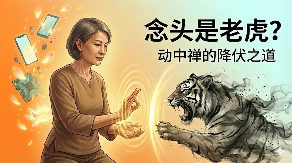 觉知 vs 专注，你修对了吗？隆波田尊者教你如何“断开”纷乱思绪