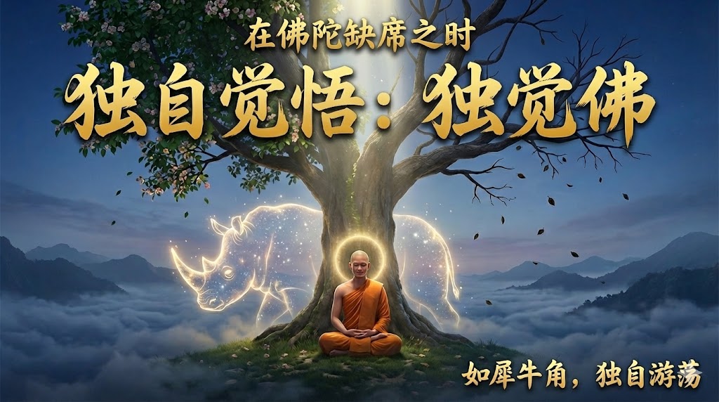 佛陀缺席的黑暗时代，是谁在独自觉悟？揭秘独觉佛的沉默之道