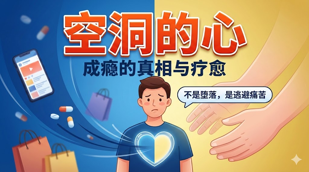 空洞的心：成瘾的真相与疗愈——如何用慈悲重塑受损的大脑？
