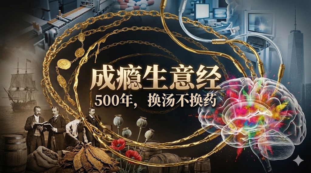 暴利500年！从鸦片到算法，“成瘾的生意”从未停止，只是换了张皮