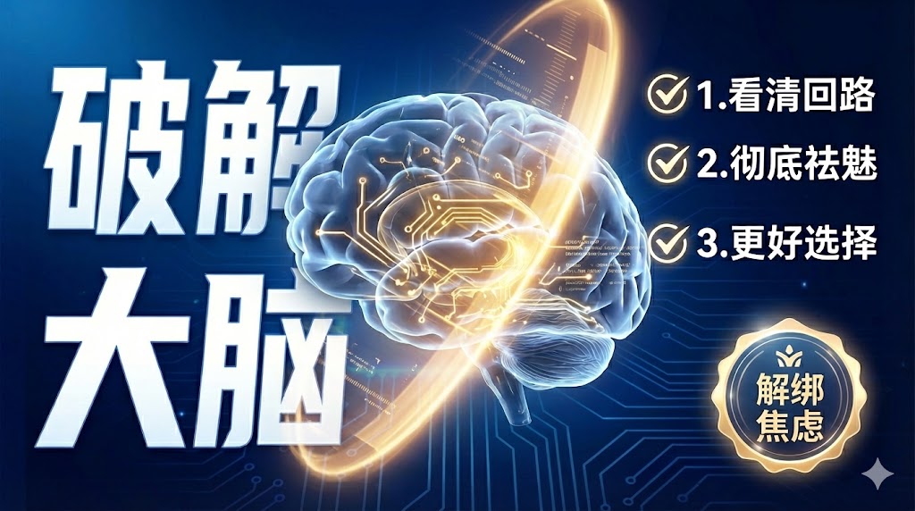 解绑焦虑实战：如何利用“好奇心”破解大脑的奖励系统？