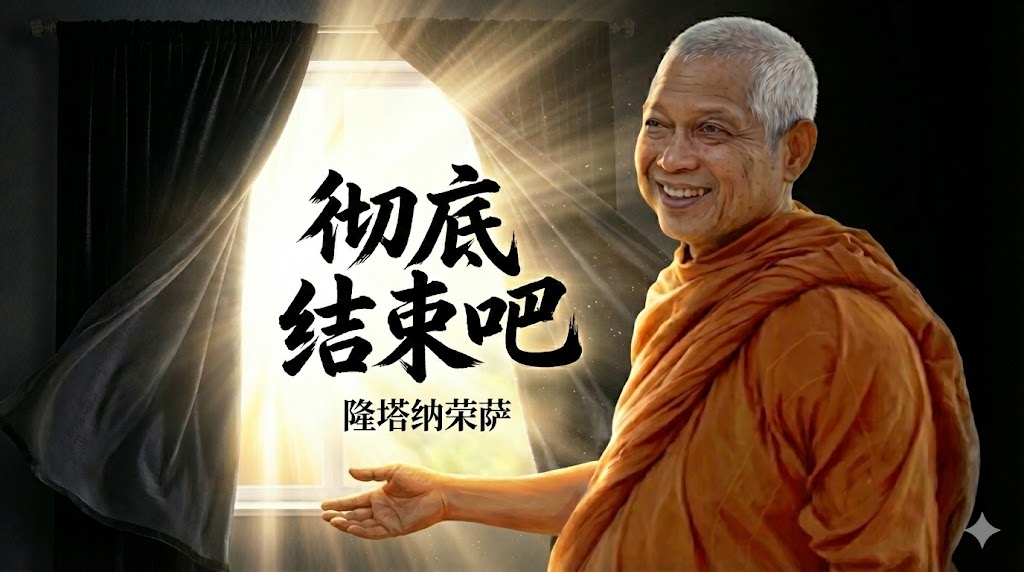 隆塔纳荣萨：彻底结束吧。修行不是为了“得到”什么。